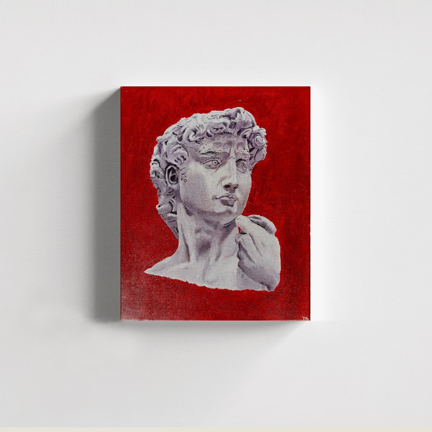 Original Painting "David" - by Tobias Hungeberg (20x30 cm)